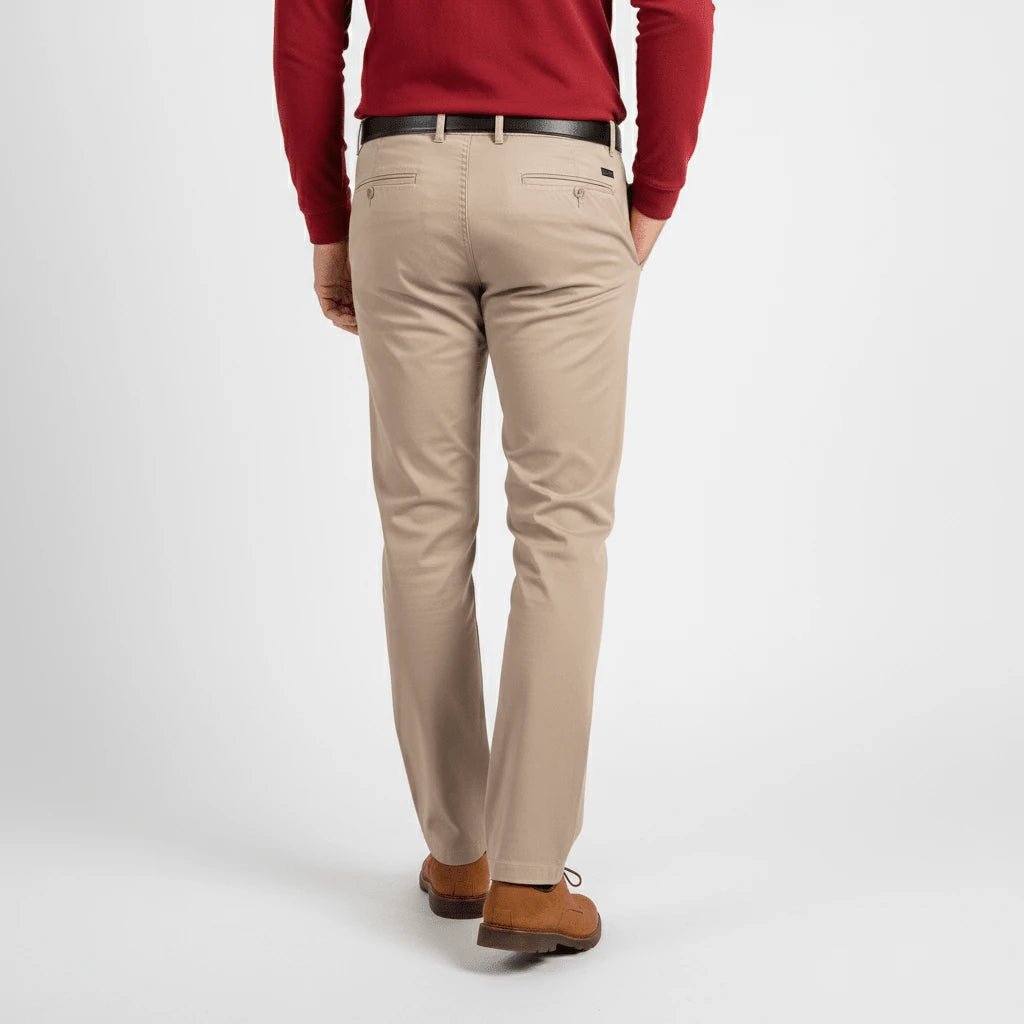 Pantalon chino beige Blacks Legend (vue de dos)