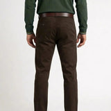 Pantalon chino homme marron foncé BACK TO LEGEND