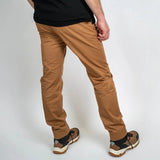 Pantalon chino marron pour homme BACK to LEGEND (vue de dos)