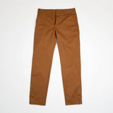 Pantalon chino marron pour homme en coton et élasthanne BACK to LEGEND