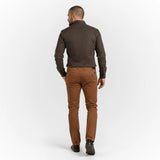 Pantalon chino marron pour homme Blacks Legend (vue de dos)
