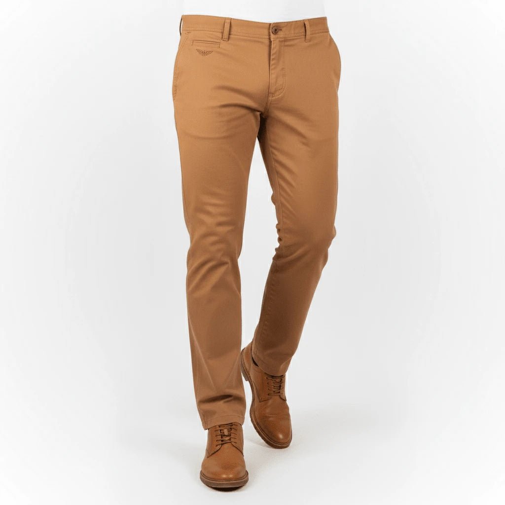 Pantalon chino marron pour homme Blacks Legend