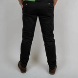 Pantalon chino noir pour homme Blacks Legend