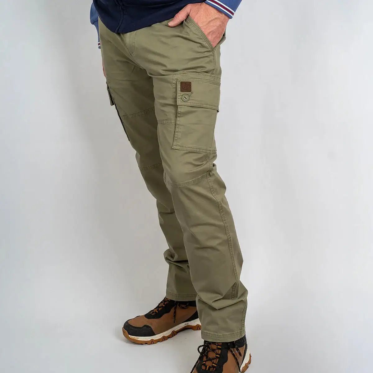 Pantalon cargo kaki pour homme BACK to LEGEND