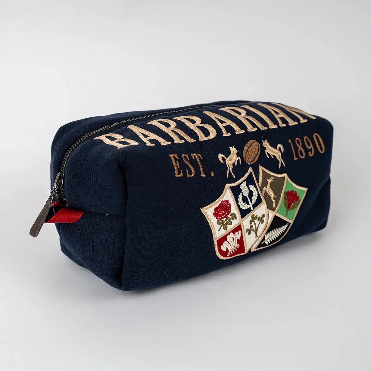 Pochette multi nations Barbarians - Tissu recyclé / Made in France