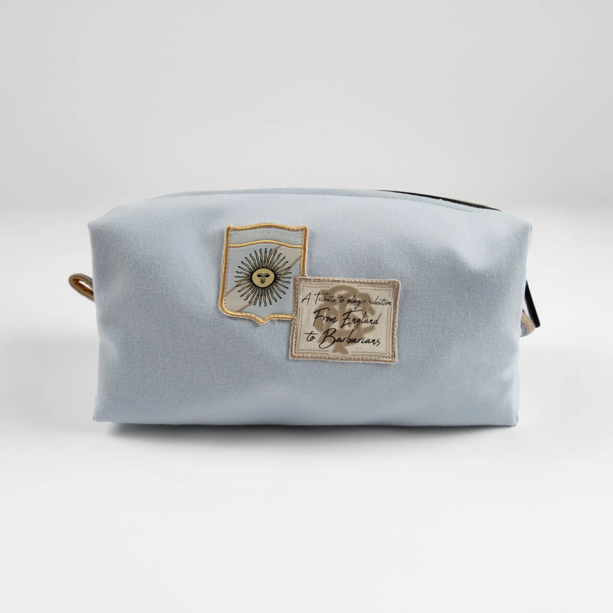 Pochette de voyage multi-usage bicolore blanc/bleu ciel - BACK TO LEGEND