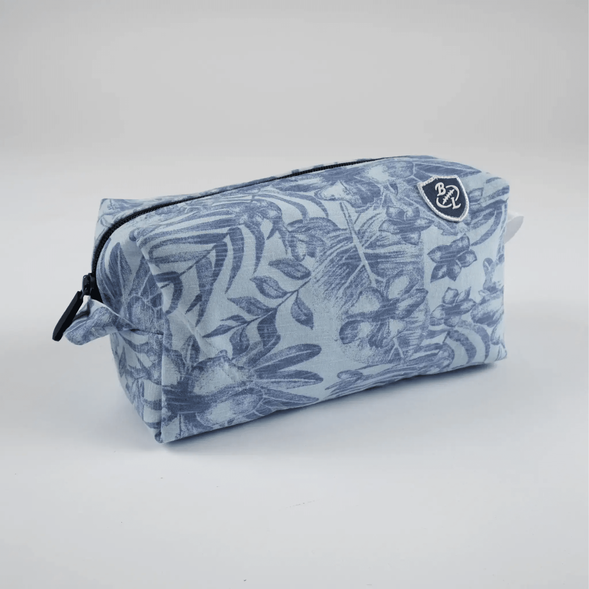 Pochette multi-usage à motif floral bleu BACK TO LEGEND