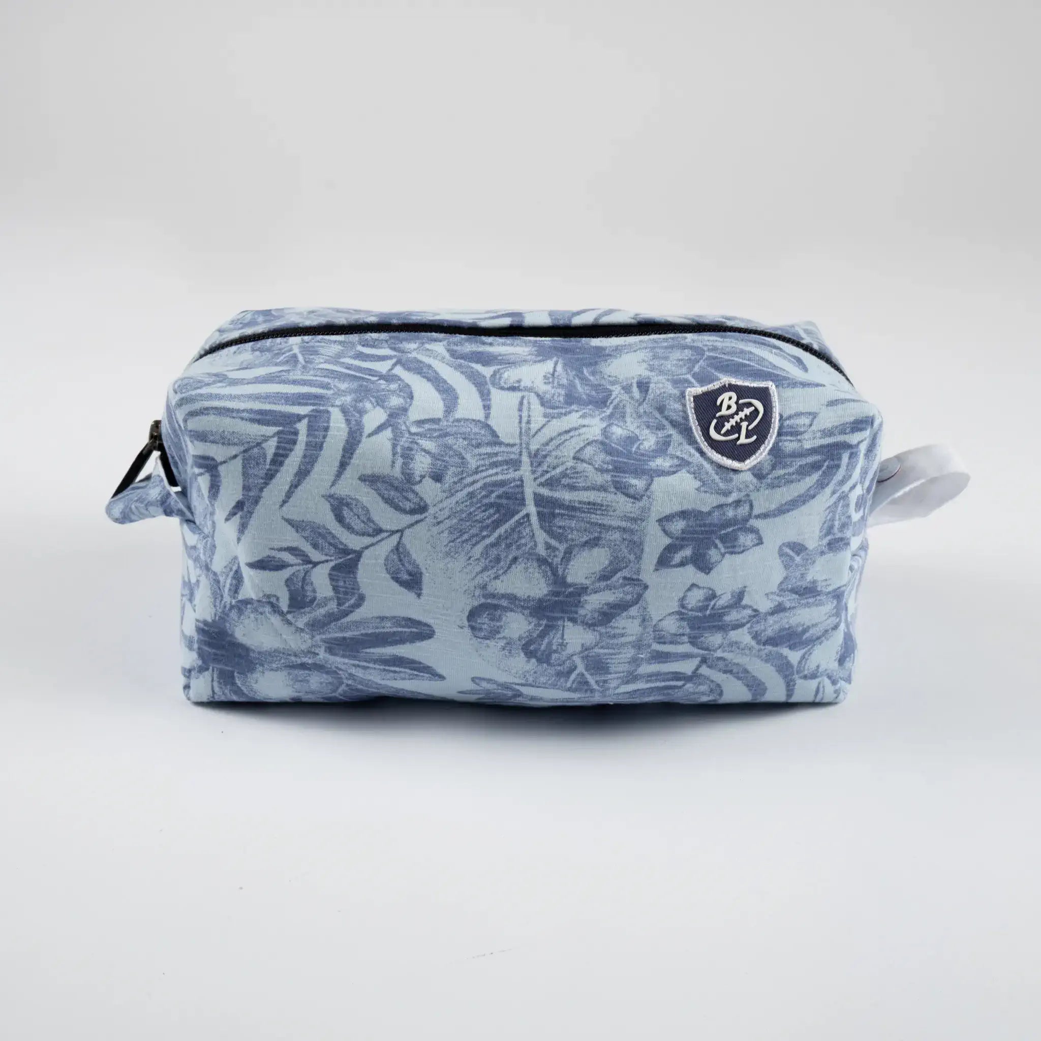 Pochette multi-usage à motif floral bleu BACK TO LEGEND
