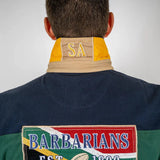 Polo Barbarians vert foncé AFRIQUE DU SUD (col brodé)