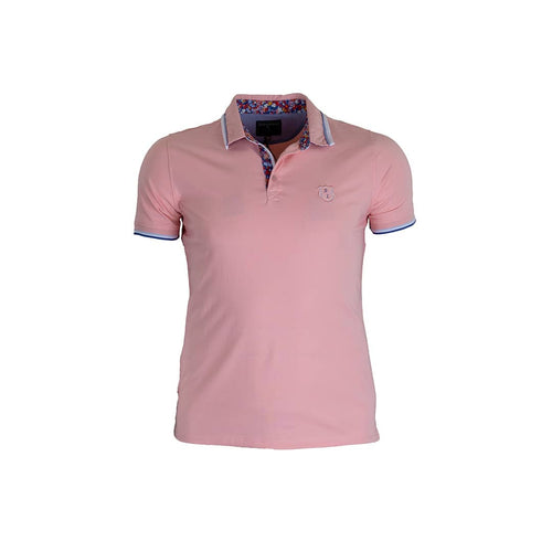 Polo homme rose pâle en jersey élasthanne - Blacks Legend