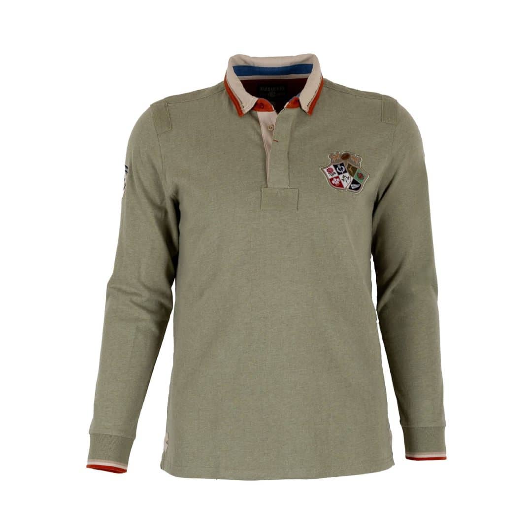Lansdowne Maillot de rugby à manches courtes pour homme Motif trèfle d' Irlande 100 % polyester Vert Taille L Lansdowne Maillot de rugby à manches courtes pour homme Motif trèfle d' Irlande 100 % polyester Vert Taille L