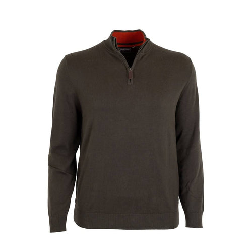 Pull homme col camionneur couleur bronze