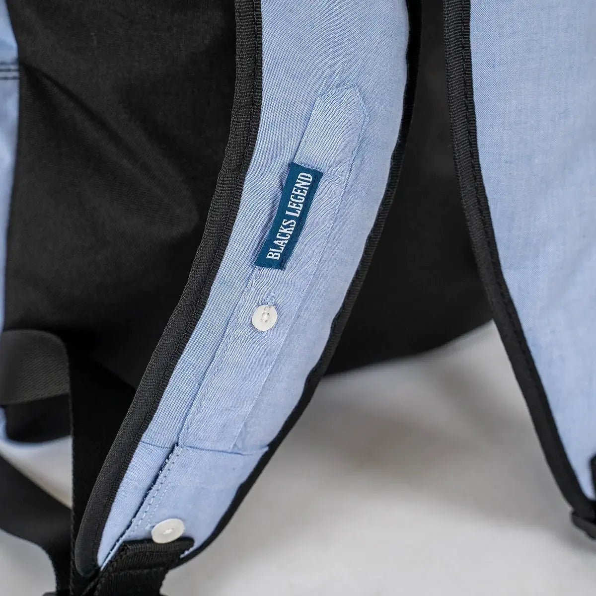 Sac à dos upcyclé bleu ciel Blacks Legend