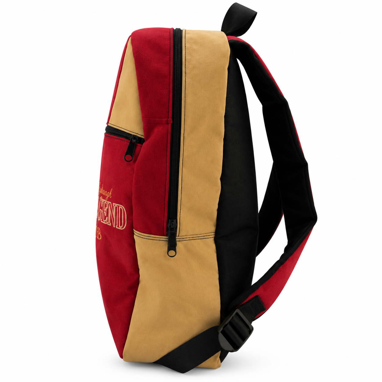 Sac à dos upcyclé rouge