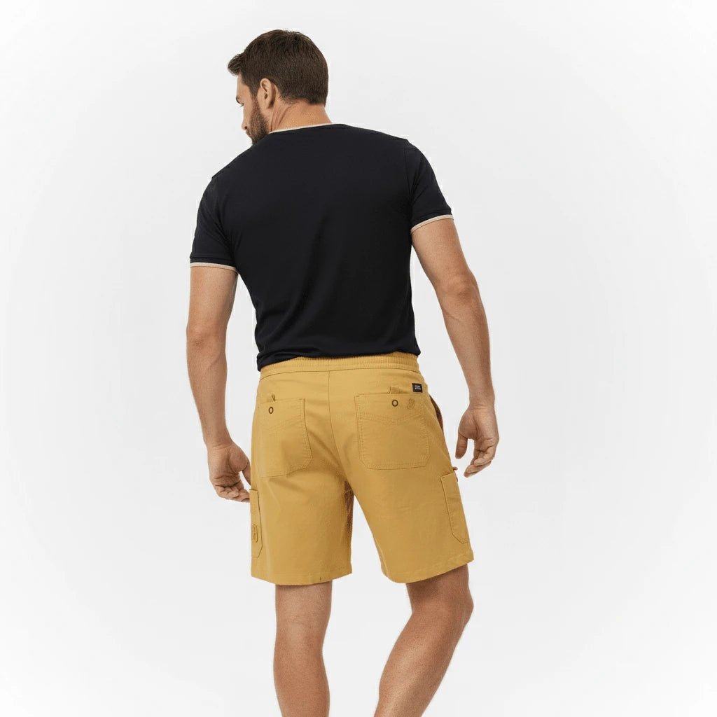 Short jaune maïs pour Homme BACK to LEGEND 