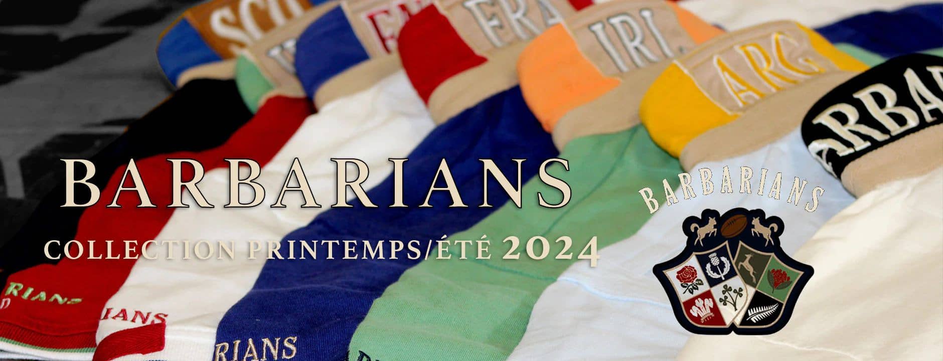 Découvrez la nouvelle collection Barbarians printemps/été 2024