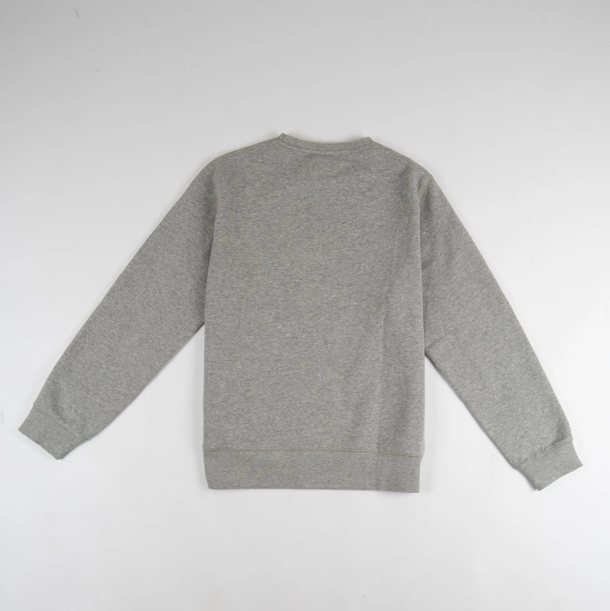 Sweat homme col rond gris chiné BACK TO LEGEND (vêtement à plat de dos)