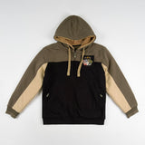 Sweat zippé à capuche Barbarians doublé polaire BACK TO LEGEND (vêtement à plat de face)