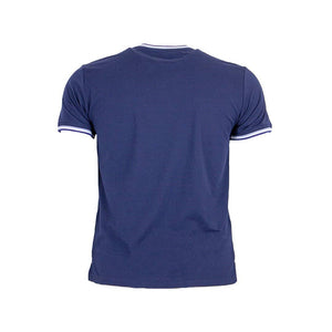 T-shirt bleu col V Blacks Legend (Vue de dos)