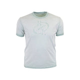 T-shirt vert ballon rugby BL