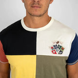 T-Shirt Barbarians multicolore (zoom poitrine)