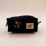 Pochette upcyclée multi-usage beige & noir Barbarians