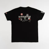 T-shirt manches courtes XV Barbarians noir pour homme BACK TO LEGEND (vêtement de dos)