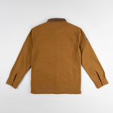 Veste homme en tissu canvas ocre BACK TO LEGEND (vêtement de dos)
