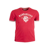 T-shirt Barbarians rouge col rond
