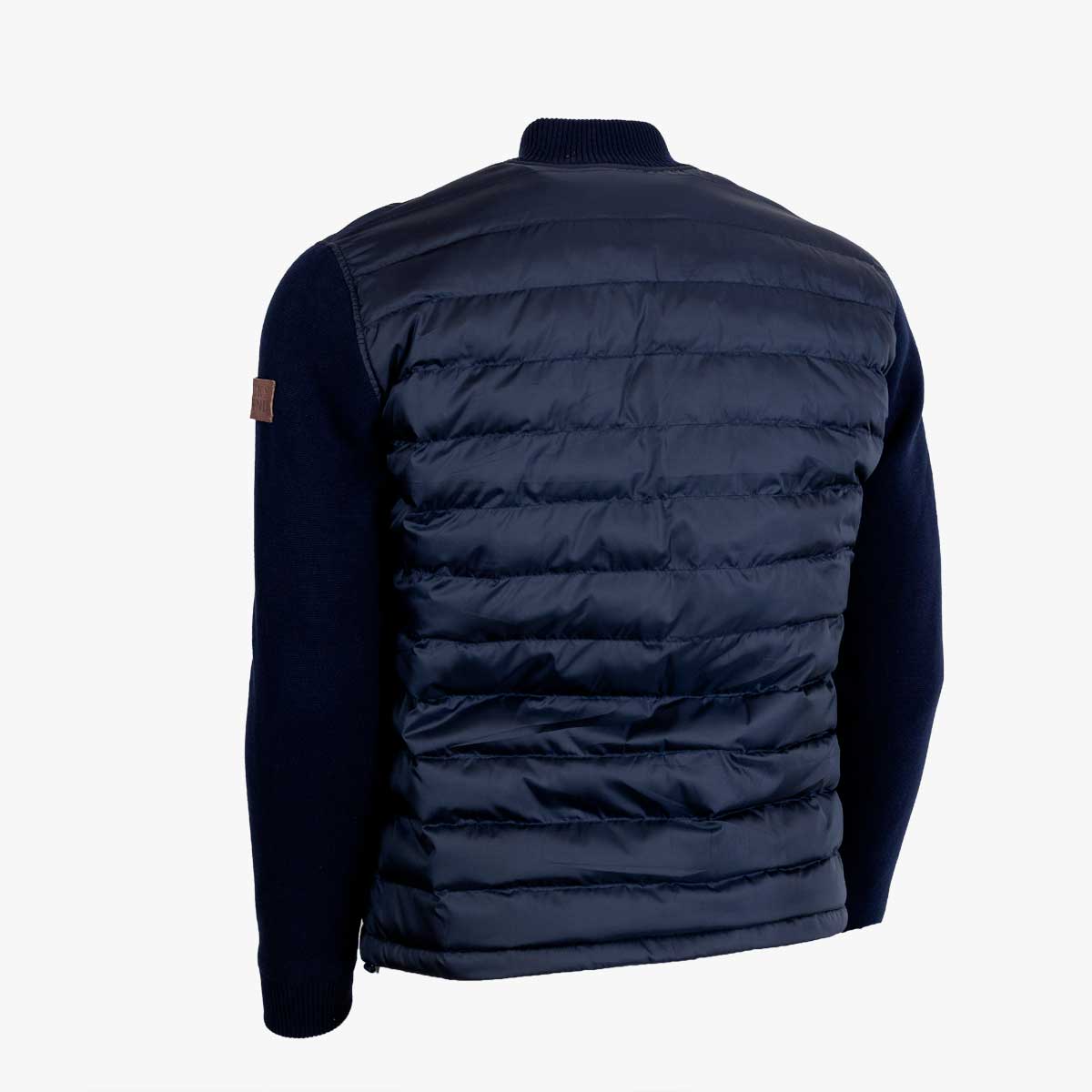 Blouson Bi-Matière Bleu Marine A722BL10-BL9-S - Blacks Legend