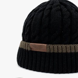 Bonnet tricoté - Noir A612AB06-NO9-UNI - Blacks Legend