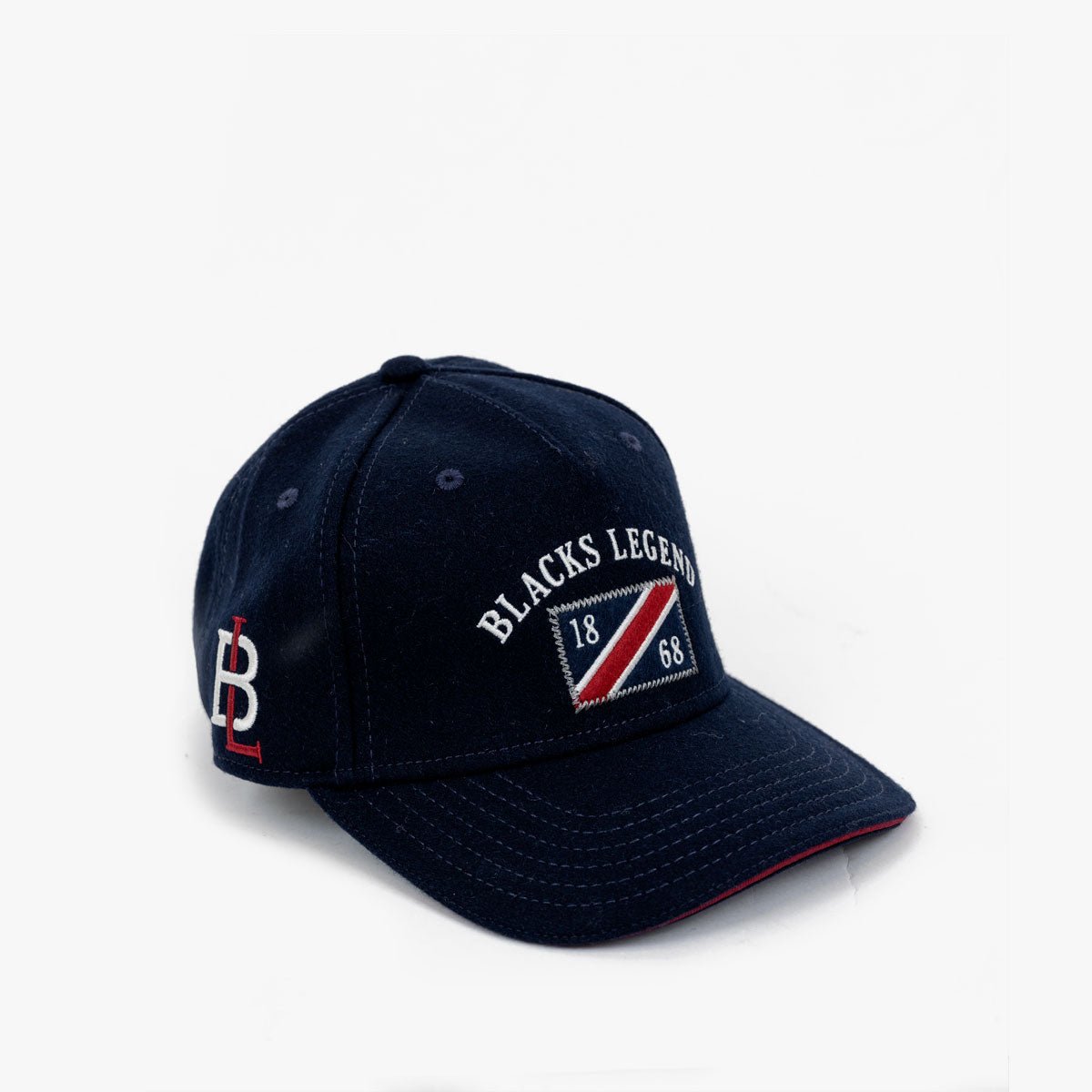 GMBH Casquette Noire avec liseré Blanc à Personnaliser GMBH Casquette Noire avec liseré Blanc à Personnaliser