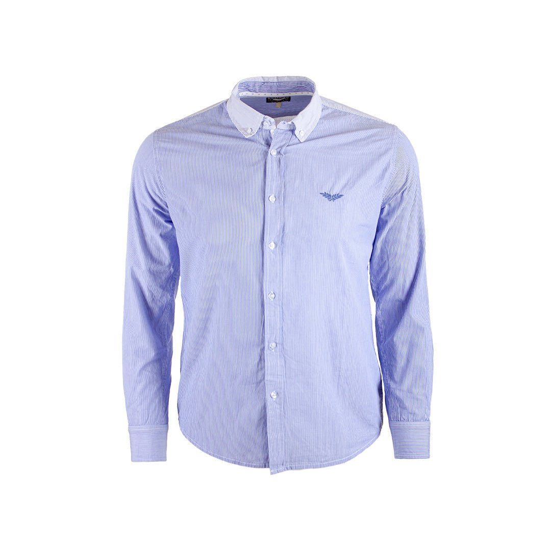 Chemise Homme kaki imprimé fleuri (manches longues) - Blacks Legend Chemise Homme kaki imprimé fleuri (manches longues) - Blacks Legend