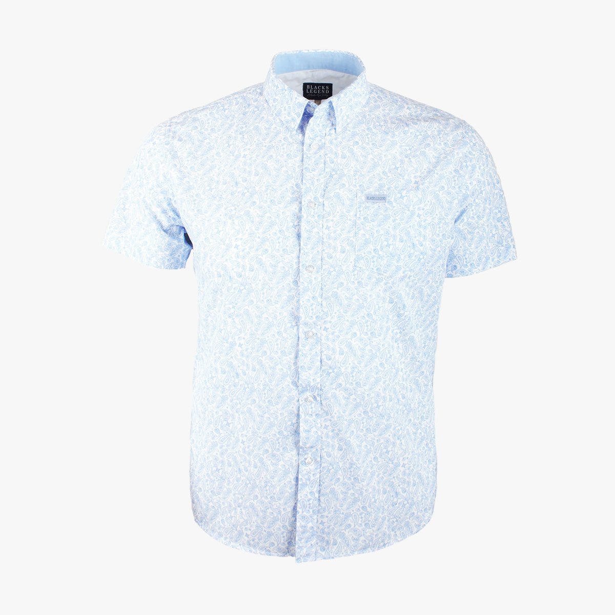 Chemise Manches Courtes - light blue A223CC69-BL1-S#47851 - Blacks Legend