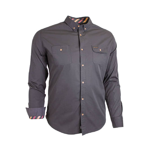 Chemise noire unie à manches longues Blacks Legend