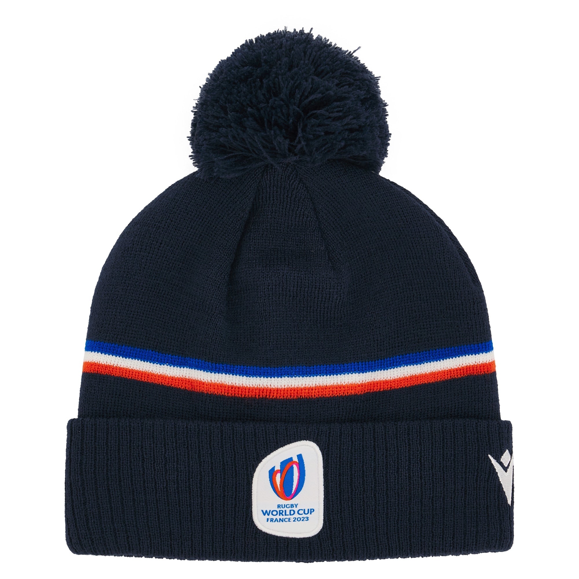 Macron Bonnet Pompom RWC23AB01-BL9-JUN - Blacks Legend