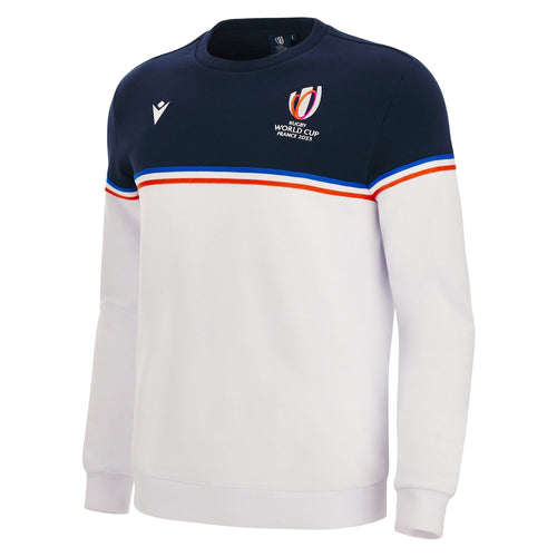 Macron Sweatshirt à Col Rond RWC23SW02-WH1-S - Blacks Legend