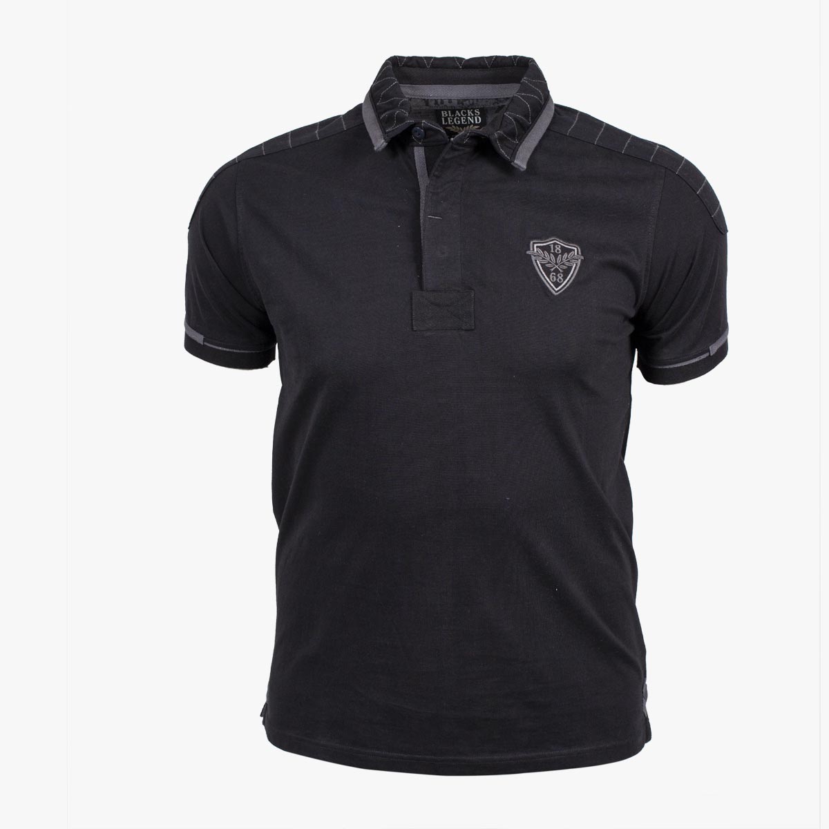 Polo Blacks Legend Rugby - Noir A612PC06-NO9-S - Blacks Legend