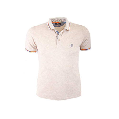 Polo homme beige chiné Blacks Legend