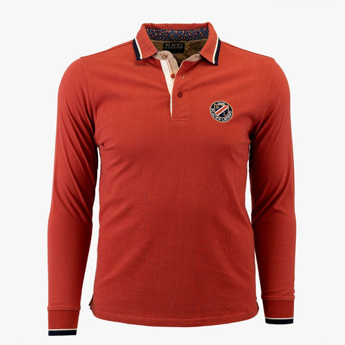 Polo Manche Longue City Rouge A722PL19-RO3-S - Blacks Legend