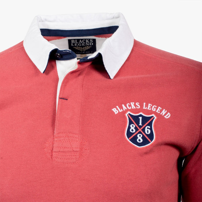 Polo Manches Longues - Broderies Dos A612PL07-RO2-S - Blacks Legend