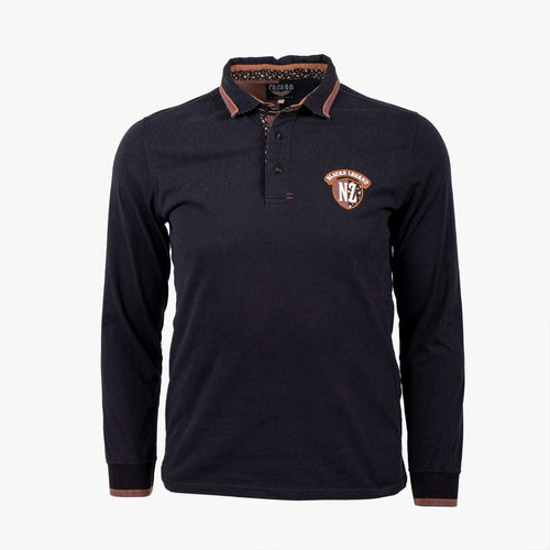 Polo Manches Longues - Casual A612PL08-NO9-S - Blacks Legend