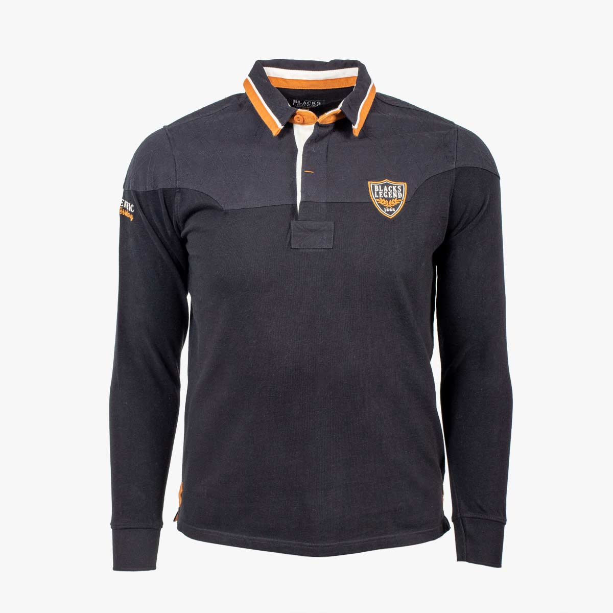 Polo Manches Longues - Rugby Spirit A612PL09-NO9-S - Blacks Legend