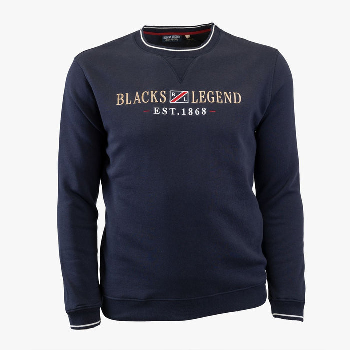 Sweatshirt Col Rond Bleu Marine A722SW09-BL9-M - Blacks Legend
