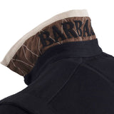 Sweatshirt noir à zip Barbarians - Blacks Legend (Zoom col)