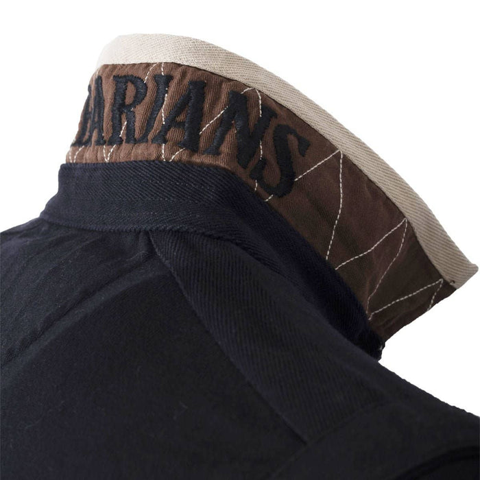 Sweatshirt noir à zip Barbarians - Blacks Legend (Zoom Col)