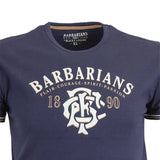 T-shirt Barbarians BFC bleu marine (Zoom impression)