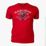 T-Shirt Rugby History - Rouge A021TC03-RO6-S - Blacks Legend