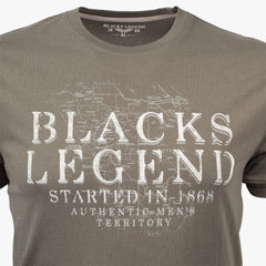 Tee-Shirt Col Rond - Blacks Legend World A122TC03-VE7-S - Blacks Legend