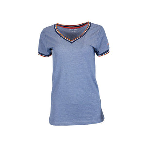 tee-shirt femme bleu A122TCW06-BL8-36#42732 - Blacks Legend